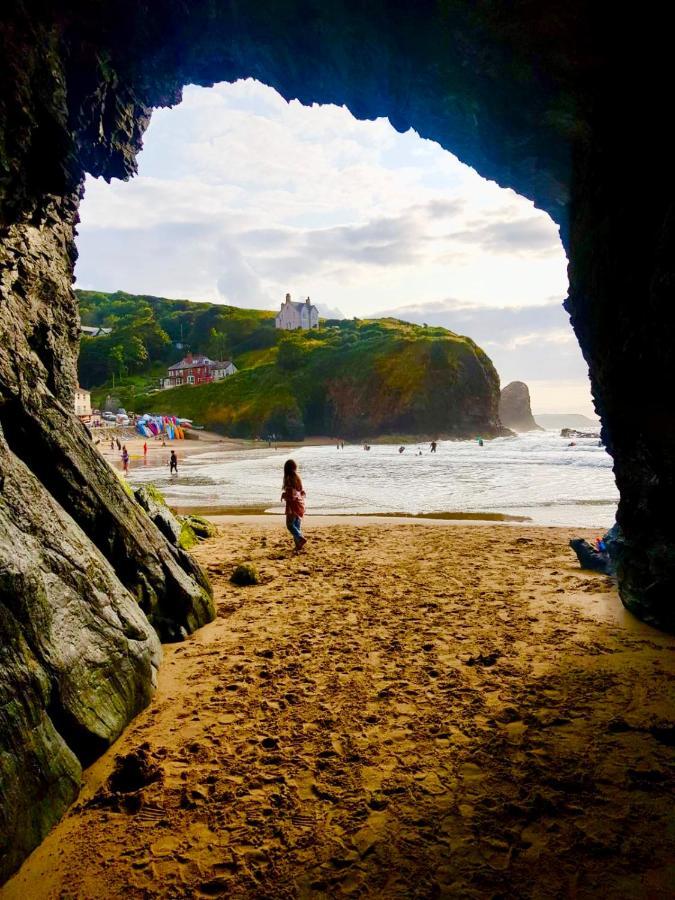 Wild Coastal Retreat At Troed Y Rhiw Aberporth, West Wales Villa ภายนอก รูปภาพ