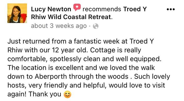 Wild Coastal Retreat At Troed Y Rhiw Aberporth, West Wales Villa ภายนอก รูปภาพ